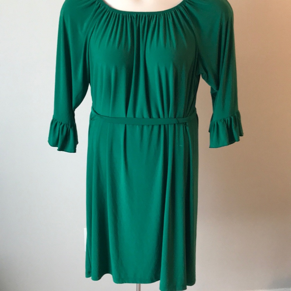 Green dress